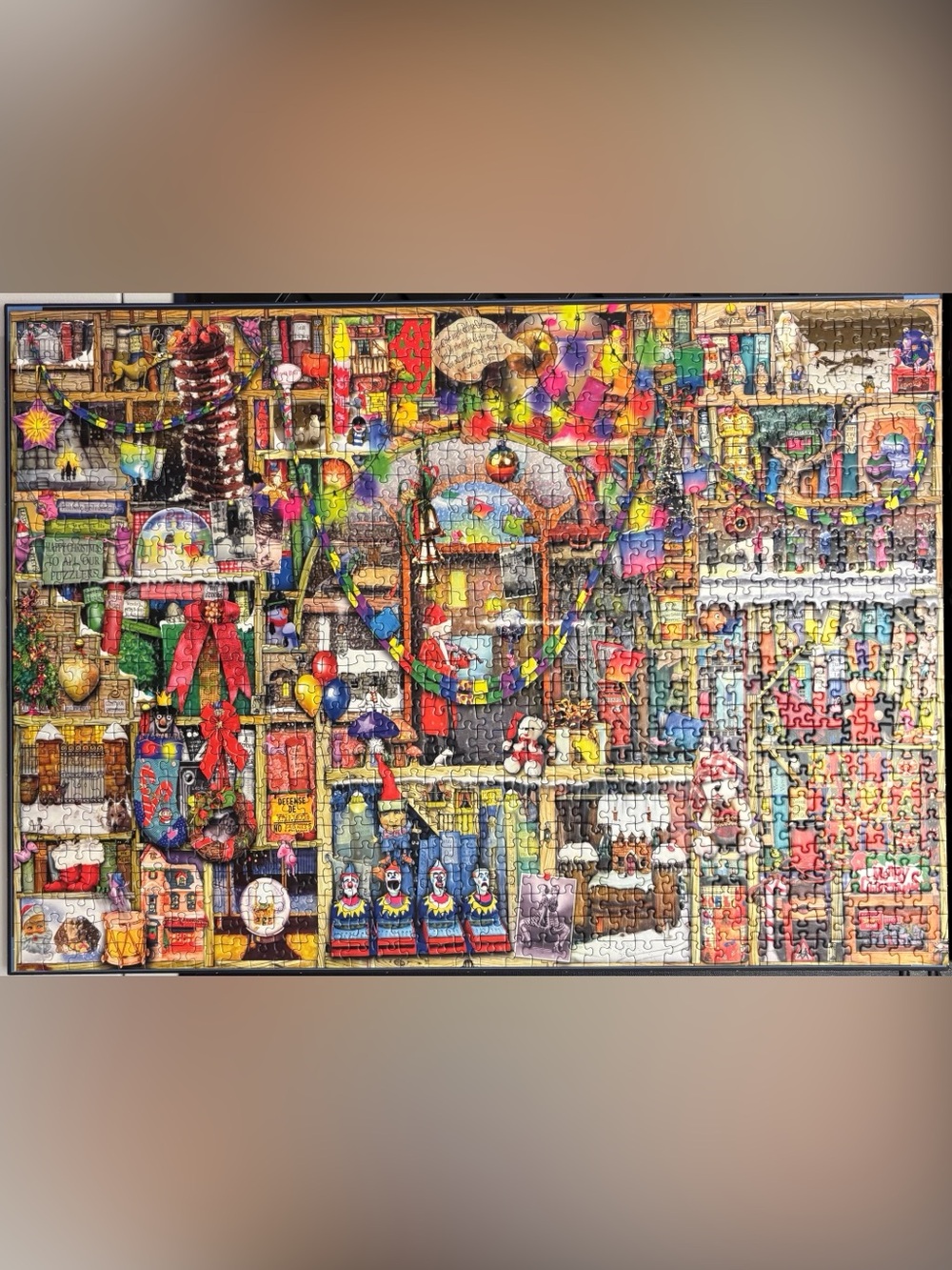 Ravensburger 1000 piece "The Christmas Cupboard" Puzzle